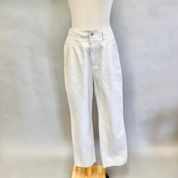 Vintage 90s Westbound khaki high waist chino Size 10 straight leg pleated - Picture 13 of 13